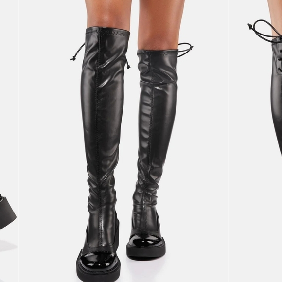 DOLLSKILL Over the Knee Boots - Picture 1 of 8